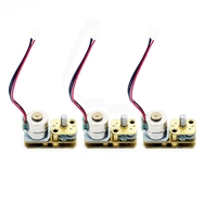 Moteur pas à pas micro à aimant permanent 5.0V CC, arbre en D de 3.0mm, couple élevé, mini 10mm, avec boîte de vitesses 1000:1
