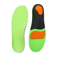 Semelles orthopédiques confortables avec soutien de la voûte plantaire pour enfants et adultes (matériau PU) Modèle IS002