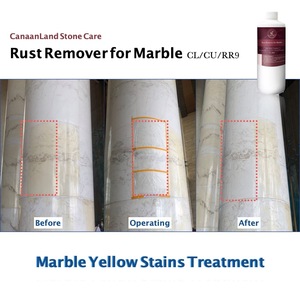 Limpiador de suelos de mármol líquido amarillo removedor de óxido - Product Image 3