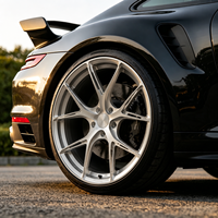 Jantes en alliage d'aluminium forgé monobloc GW 16-22 pouces 5x112 5x120 brossées légères pour BMW M3 M4 M5 X3 X5