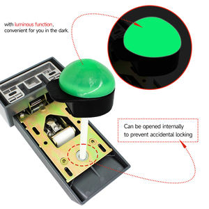 कोल्ड रूम स्टोरेज फ्रीजर एंट्री डोर नायलॉन कोरिया लॉक रेफ्रिजरेटेड ट्रक ट्रेलर डोर लॉक रेफ्रिजरेटर हैंडल लॉक दरवाजे के लिए - Product Image 3