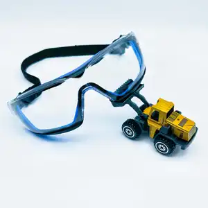CE EN166 김서림 방지 조절 사이드 암 안전 산업용 고글/안경