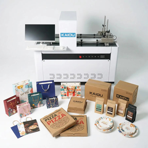 Machine d'impression numérique automatique KAIOU pour sacs <span class=keywords><strong>en</strong></span> papier kraft, imprimante d'emballage à passage unique, imprimante de papier - Product Image 1