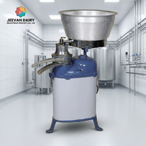 Séparateur de crème industrielle, équipement avancé de traitement laitier, machine automatique de décantation du lait, extracteur de graisse robuste à disques - Product Image 1