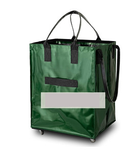 Sac de courses en PP tissé laminé, écologique, recyclable, grande capacité, imperméable, avec logo personnalisé, sac de courses en polyester - Product Image 1