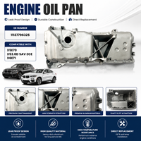 حوض زيت المحرك المتطور لسيارات بي إم دبليو X5E70 X53 0D Sav Ece X6E71، واقي حماية المحرك، رقم القطعة الأصلية 11137796325