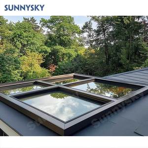 Sunnysky AAMA <span class=keywords><strong>Fenêtre</strong></span> coulissante <span class=keywords><strong>de</strong></span> <span class=keywords><strong>toit</strong></span> électrique intelligente pour le salon et le sous-sol Conception <span class=keywords><strong>de</strong></span> levage intelligente - Product Image 1