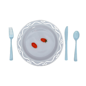 <span class=keywords><strong>Vaisselle</strong></span> 100% biodégradables en bambou, sucrier, assiettes, pour pique-nique, écologiques, ustensiles <span class=keywords><strong>de</strong></span> table - Product Image 2