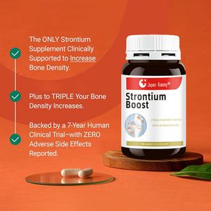 Cápsulas de Estroncio Boost con Extractos de Plantas, 60 Cápsulas, Apoyo para la Curación de una Fractura Ósea, en Oferta - Product Image 3
