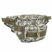 Sac de ceinture tactique de haute qualité pour la chasse, l'escalade et le camping, petit sac banane Molle