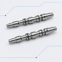 Bobine de vanne doseuse multi-canaux en acier inoxydable usinée CNC suisse sur mesure pour vannes doseuses pneumatiques et de fluides compactes