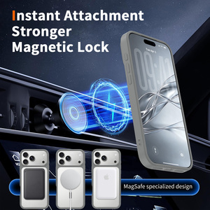 Funda Transparente para Teléfono Móvil, <span class=keywords><strong>Precio</strong></span> de Fábrica, Magnética, Antigolpes, Antiarañazos, Carcasa Rígida, Venta al Por Mayor para iPhone 16 17 18 Pro Max - Product Image 3