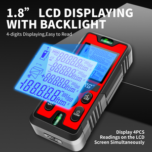 Máy đo khoảng cách hồng ngoại kỹ thuật số có thể sạc lại 0,05m ~ 120m Máy đo khoảng cách hồng ngoại kỹ thuật số có thể sạc lại Máy đo khoảng cách - Product Image 6