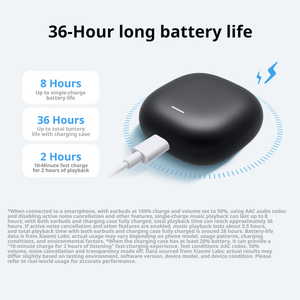 บัดเรดมี่ดั้งเดิม8 <span class=keywords><strong>Lite</strong></span>, 42dB ANC, ไดรเวอร์ไทเทเนียม12.4มม., BT5.4 - Product Image 6