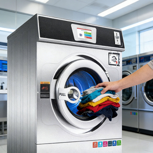 Lavadora Comercial Totalmente Automática para Lavandería de Autoservicio - Product Image 3