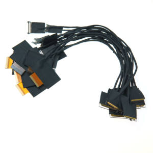 สายเคเบิล OEM 20455-030t แบบตัวผู้ต่อตัวเมีย 30 พิน สำหรับจอแสดงผล FPC EDP LCD LVDS สำหรับจอแสดงผล <span class=keywords><strong>Lattepanda</strong></span> ขนาด 10.1 นิ้ว - Product Image 3