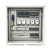 Tableau de distribution complet triphasé 380V/400V en acier 400A étanche pour l'extérieur destiné aux usines industrielles