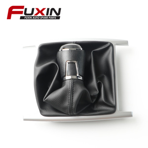 6 velocità per VW Amarok 2H in pelle nera manopola cambio - Product Image 5