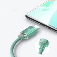 Câble de chargeur de téléphone USB Type C 1m PD 27W 65W 100W Câble de charge rapide et de données Fabrication prend en charge l'OEM pour Android