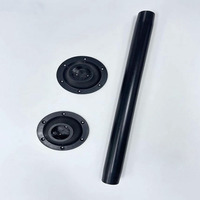Pied de table réglable en hauteur pour bateau, camping-car, caravane, anti-vibration, anti-choc, personnalisé en usine