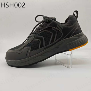 Gr, impcat kháng EVA + cao su đế ngoài an toàn ngón chân quần vợt Giày 2025 thiết kế mới chuyến đi đêm màu xám an toàn Jogger Giày hsh002 - Product Image 1