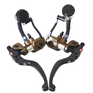 Ensemble <span class=keywords><strong>de</strong></span> leviers <span class=keywords><strong>de</strong></span> <span class=keywords><strong>frein</strong></span> <span class=keywords><strong>de</strong></span> moto 22 mm 7/8'' Pompe hydraulique <span class=keywords><strong>de</strong></span> maître-cylindre Réservoir d'embrayage Poignée pour les grandes motos Levier <span class=keywords><strong>de</strong></span> guidon - Product Image 1