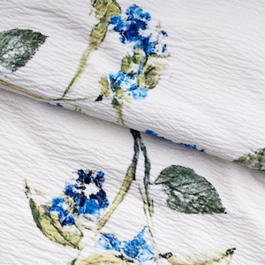 Tissu en crêpe de polyester durable à imprimé floral, qualité standard pour la vente en gros mondiale de textiles - Product Image 6