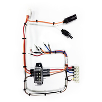 Câble de câblage solaire photovoltaïque Quanlin en PVC, cuivre étamé, 600V, pour connecteurs, câble multiconducteur de 300mm, contrôleur de charge