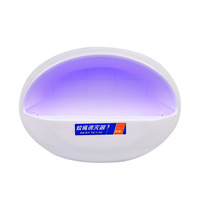 Lampe anti-moustiques et anti-mouches LED adhésive transfrontalière IP33 sans batterie, répulsif mural commercial pour restaurants