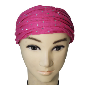 Bandeaux en tissu de Style Sport pour femmes accessoires de cheveux de beauté à poignée sèche mince avec broderie au Crochet unie pour <span class=keywords><strong>Spa</strong></span> - Product Image 5