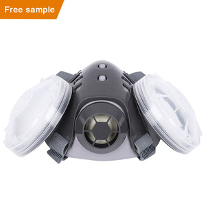 Mascarilla reutilizable de doble filtro <span class=keywords><strong>FFP2</strong></span> para polvo - Product Image 4
