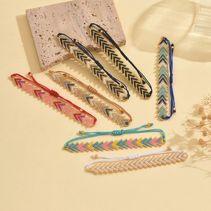 Gioielli all'ingrosso amicizia bracciale Tennis perline sfuse colorate piccole stringhe di moda bracciale per accessori da donna - Product Image 4