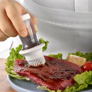 Nouvelle brosse à badigeonner en silicone pour la cuisine, le barbecue et la friture - Compatible lave-vaisselle et four - Product Image 2