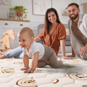 <span class=keywords><strong>Tapis</strong></span> de jeu extra épais pour bébé, grand <span class=keywords><strong>tapis</strong></span> doux, <span class=keywords><strong>puzzle</strong></span>, jouet éducatif pour les tout-petits et les bébés en mousse. - Product Image 3