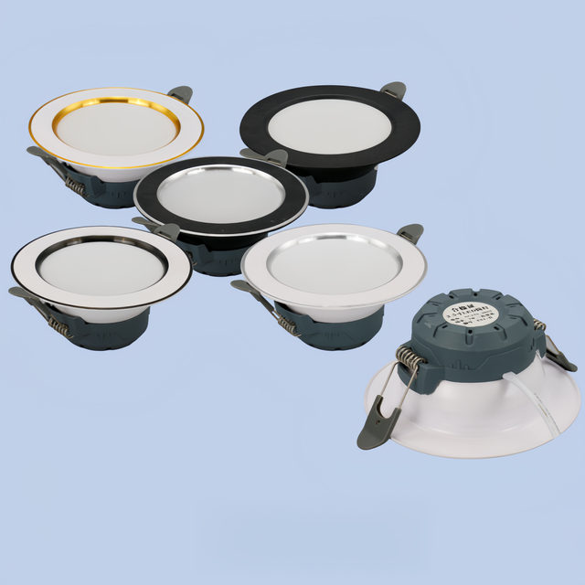 DGLUX Minimalist Mini Recessed LED Chip COB Anti-Glare Lighting PVC IP33 120 Beam Home & Commercial Use