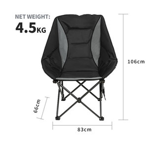 Silla de Camping Plegable Ultraligera de Metal para Exteriores, Diseño Kejie, Personalizable, con Calefacción, para Pesca, con Estructura de Acero y Tela - Product Image 6