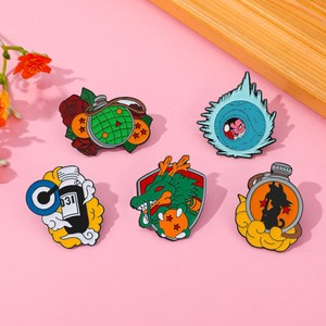 5000 Tipos de Lindos Broches de Metal Esmaltado con Logotipo de la Serie Dragon Ball Goku <span class=keywords><strong>Vegeta</strong></span> para Sombrero y Cuello - Product Image 2