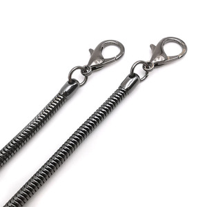 Correa de cadena de hueso de serpiente para bolso, 3.2mm 4.2mm 5mm, de ferroaleación chapada, desmontable, para bolsos de mujer y bandoleras - Product Image 2