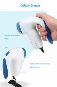Brosses de nettoyage Vêtements Lint Remover <span class=keywords><strong>Machine</strong></span> pour <span class=keywords><strong>enlever</strong></span> les granulés Fuzz Pilules Rasoir pour chandails Vêtements L0511 - Product Image 4