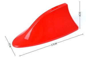 Decoración <span class=keywords><strong>de</strong></span> coche Diseño aerodinámico Modelado Antena <span class=keywords><strong>de</strong></span> aleta <span class=keywords><strong>de</strong></span> tiburón Señal <span class=keywords><strong>de</strong></span> antena trasera <span class=keywords><strong>de</strong></span> techo Múltiples colores están disponibles Universal - Product Image 3