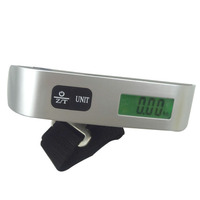 Balance à bagages numérique LCD 50 kg Balance électronique portable Balance de poids Valise Balance suspendue de voyage