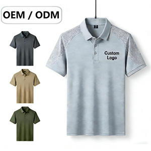 Chemise formelle pour homme en Spandex/Coton, personnalisable pour ODM, anti-plis, avec broderie 3D et impression de logo d'entreprise - Product Image 1