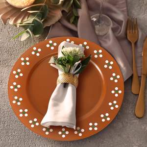 24 pièces/ensemble Assiettes mexicaines en plastique de 13 pouces, design traditionnel, assiettes mexicaines pour mariage mexicain, fête de naissance, fournitures pour fêtes - Product Image 6