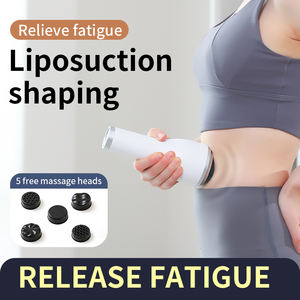 2025 nueva llegada masajeador de mano portátil para esculpir el cuerpo 5 cabezales de masaje profesional alivio del dolor recuperación relajación - Product Image 6