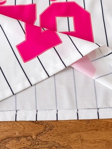 Conjunto de camisetas de fútbol americano en blanco para niños, estilos de camisetas de béisbol personalizadas, camiseta de fútbol americano para niñas - Product Image 5