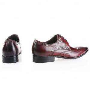 Chaussures en cuir pour hommes de style britannique avec motif gaufré, chaussures de travail pour hommes, chaussures en cuir décontractées de haute qualité, grandes tailles - Product Image 5