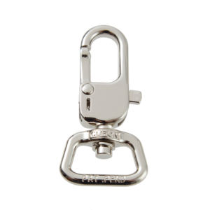 CLIPON AK211T-L-025-NKL Gancho giratorio metálico con bloqueo automático, patente estadounidense/europea, alta resistencia, adecuado para productos de exterior, collar para mascotas - Product Image 1