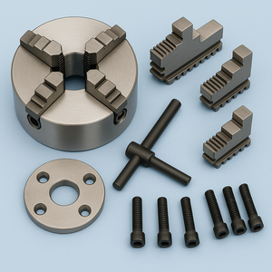 OEM lực kẹp cao đúc thép 3-Hàm thủy lực điện rỗng CNC Chuck hàm nhanh thay đổi máy công cụ máy phụ kiện - Product Image 4