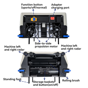 <span class=keywords><strong>Robot</strong></span> Skimmer Automatico Portatile per <span class=keywords><strong>Piscina</strong></span> ad Energia Solare in ABS con Batteria <span class=keywords><strong>da</strong></span> 5200mAh per la Pulizia della Superficie della <span class=keywords><strong>Piscina</strong></span> - Product Image 6
