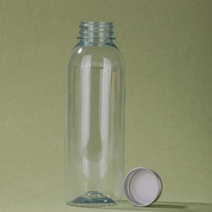 Bouteilles de jus en plastique PET de 16oz 500ml contenants vides et transparents bouteille de jus de lait d'eau ronde <span class=keywords><strong>Cosmo</strong></span> avec bouchon - Product Image 4